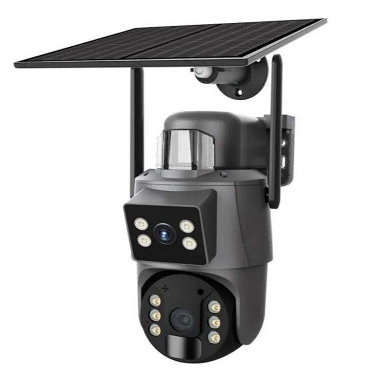 4G Solcellsdriven Säkerhetskamera med Dubbel Lins LS-4GS22