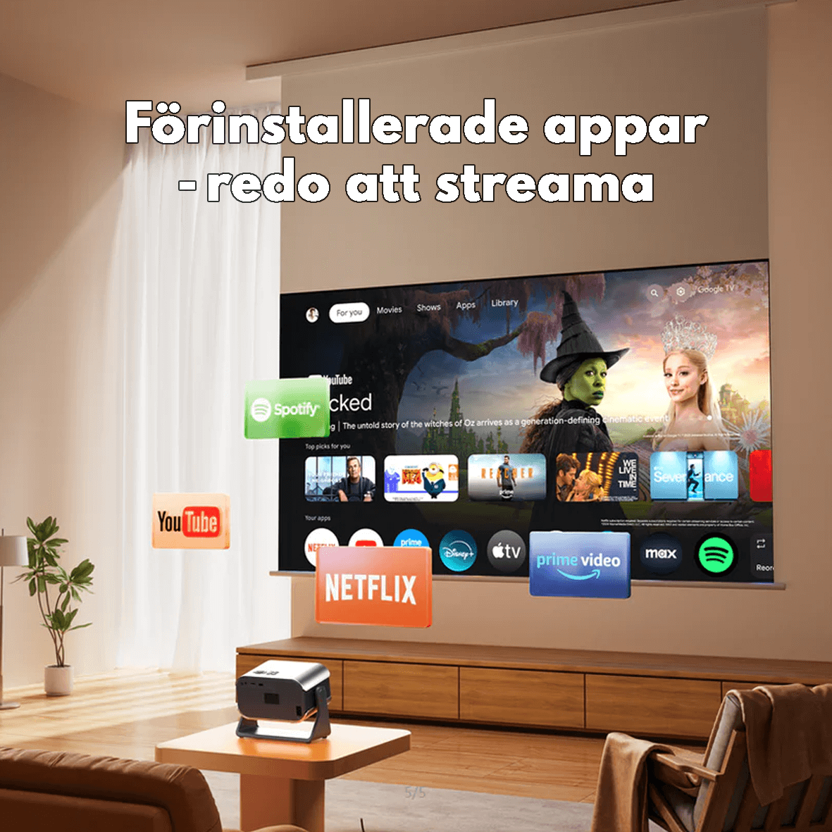 Google TV Projector VF340